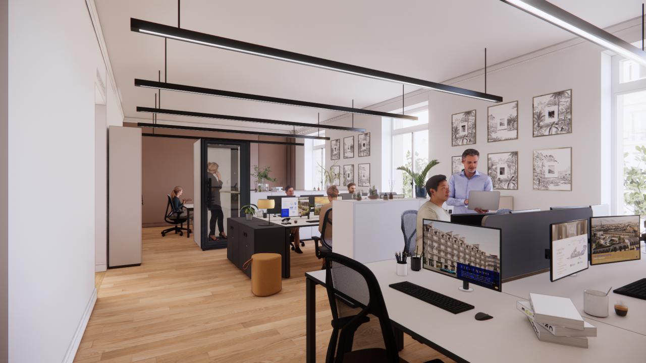 Bureau Paris 896m² Location bureau Paris OLBUR2427306 1